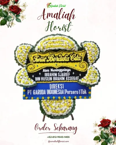 Papan Bunga Duka di 29 Ilir